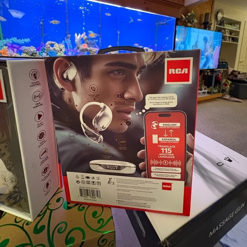 New- Translator Earbuds  115 Different Languages  Perfect for foreign travel